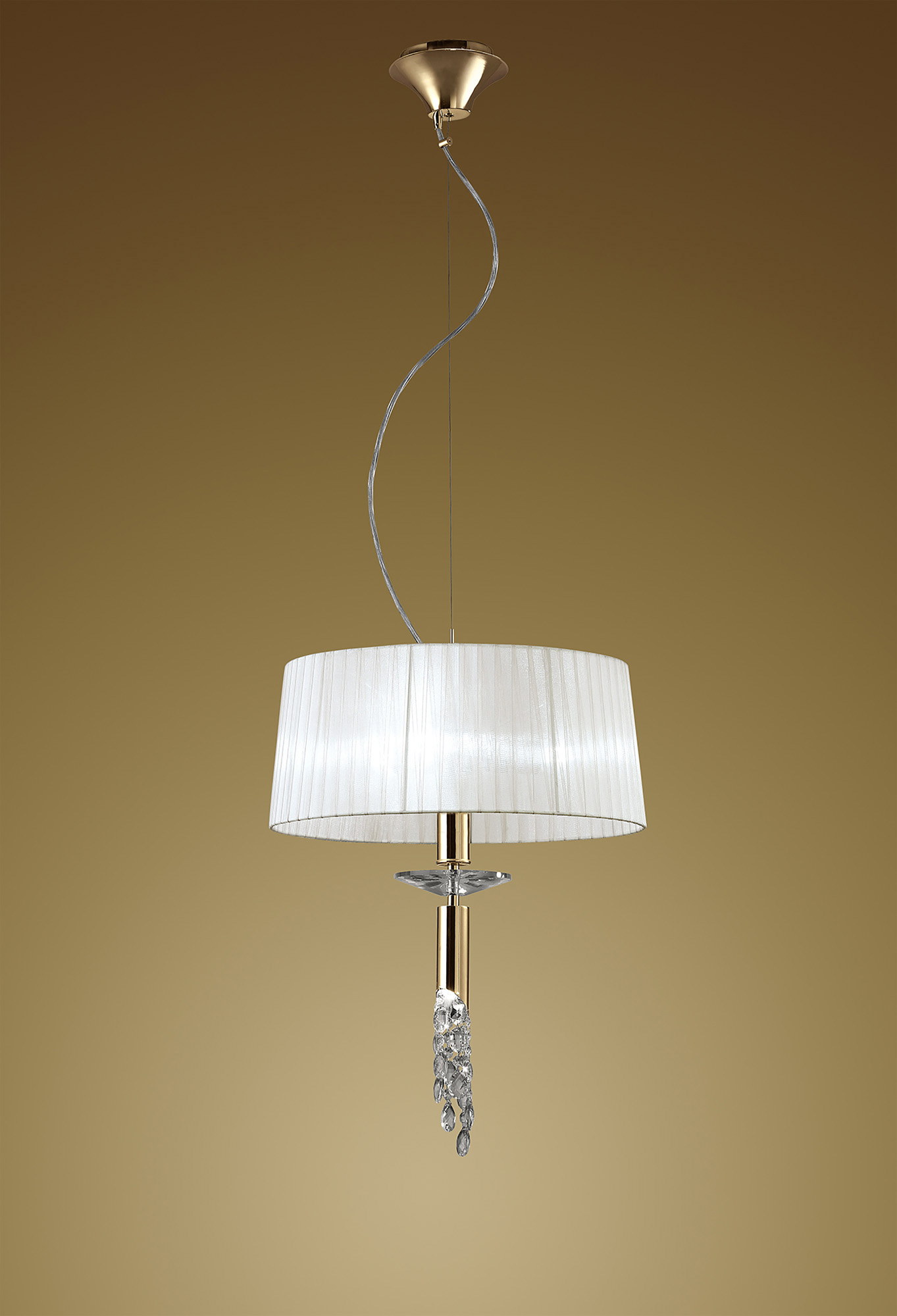 Tiffany French Gold-White Crystal Ceiling Lights Mantra Shaded Crystal Fittings Tiffany French Gold-White Crystal Ceiling Lights Mantra Shaded Crystal Fittings